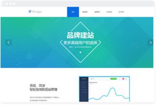 IT公司行业网站建设模版 长沙网站设计制作